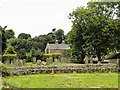 Former church and graveyard in Kirkden, Letham