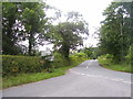 Crossroads near Wern Inn ruins