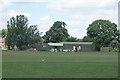 View of Roding Valley Cricket Club from Roding Valley Nature Reserve