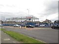 NT9952 : Pets at Home store under construction, Tweedmouth by Graham Robson
