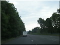 A465 passes under power lines near Mardy