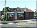 Bus stop and shelter on Driffield Road, Nafferton