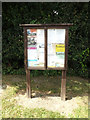 Wattisfield Village Notice Board