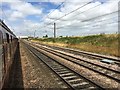 The East Coast Main Line south of Thirsk station