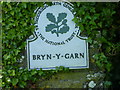 National Trust sign at Bryn-y-garn