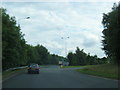 A4042 at Llanvihangel Pontymoel roundabout