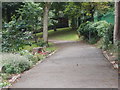 Beaumont Park - Footpath - viewed from off Beaumont Park Road