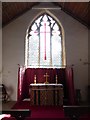 TM4398 : St Matthias, Thorpe next Haddiscoe: altar by Basher Eyre