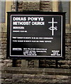 Information board, Dinas Powys Methodist Church, Dinas Powys