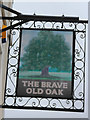 The Brave Old Oak sign