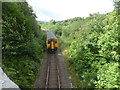 SH7553 : Train approaching Pont-y-pant station by David Medcalf