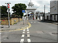 TQ6573 : The approach to Gravesend’s Sikh Temple by John Baker