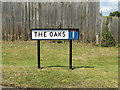 The Oaks sign