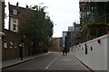 View along Flaxman Terrace from Mabledon Place