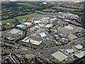 Sky Centre, Isleworth from the air