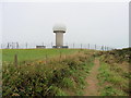 SS2327 : Radar installation, West Titchberry by Roger Cornfoot