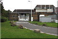 Yard entrance, Asda Duffryn superstore, Newport