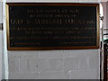 TQ0695 : All Saints, Croxley Green: memorial (D) by Basher Eyre