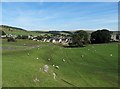 View to a new housing estate at Burbage