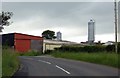 Inglewhite Road passing an agricultural factory