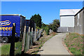 Public Footpath through Industrial Estate, Lenham