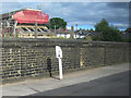 Guiseley station, quarter milepost