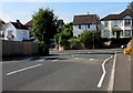 Speed bumps across the southern end of Highcroft Road, Newport