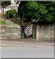 ST1571 : Ornate gate, Mill Road, Dinas Powys by Jaggery