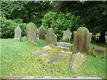 SD9531 : Graveyard at Blake Dean, Heptonstall by Humphrey Bolton