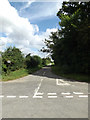 TM0275 : Snape Hill & entrance to Snape Farm by Geographer