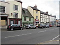 On-street parking, Ship Street, Brecon