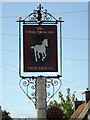 The White Horse Public House sign