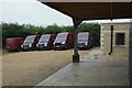 SK9112 : Delivery vans by Bob Harvey