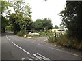 TQ4165 : Barnet Wood Road & Recreation Ground Entrance by Geographer
