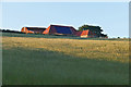 SX7088 : Barns, Rushford Mill Farm by Alan Hunt