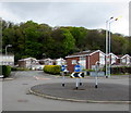 Woodlands Park Road roundabout, Cadoxton-juxta-Neath