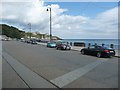SC3877 : Parked cars, northern end, Queens Promenade, Douglas by Christine Johnstone