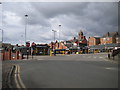 Southern approach to Wigan bus station
