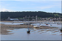 SH7878 : Low tide in the Conwy Estuary by Richard Hoare