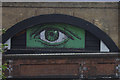 Green Eye at Waterloo station