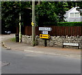 Penyturnpike Road direction signs, Dinas Powys