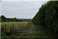 Footpath heading North off Sweets Lane