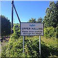 Upper Halling Village Sign