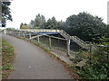 Footbridge over New Cut Rd, Swansea