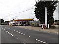 TL9573 : Shell Fuel Filling Station, Stanton by Geographer