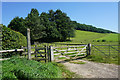 The Cotswold Way below Wortley Hill