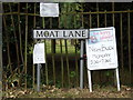 TM0890 : Moat Lane sign by Geographer