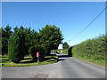 Post box in Hill Deverill