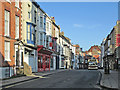 Scarborough: breakfast time in Queen Street