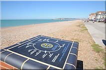 TV4898 : Toposcope on Seaford seafront by Philip Halling